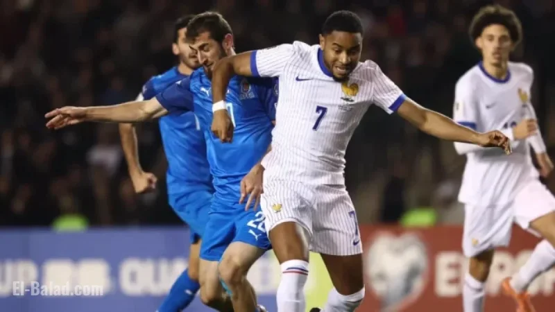 Azerbaijan vs France: Mateta Equalizes in 2026 World Cup Qualifiers