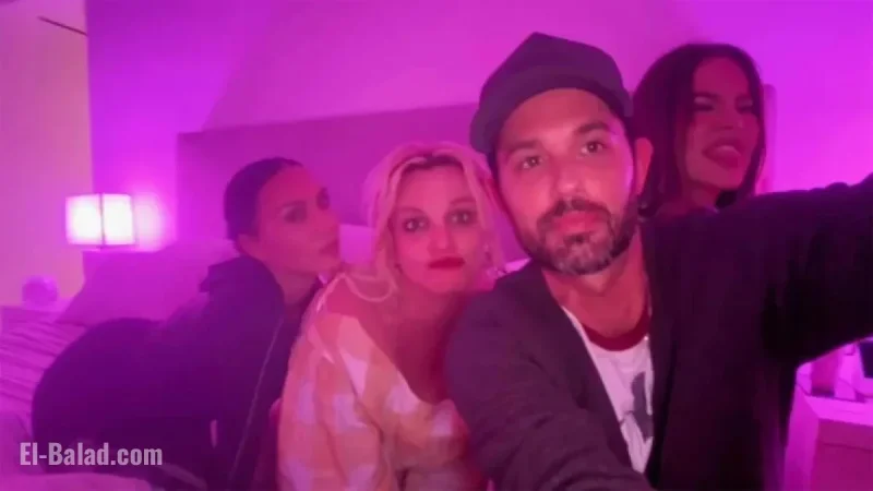 Britney Spears Enjoys Cozy Hidden Hills Sleepover with Kim and Khloé Kardashian