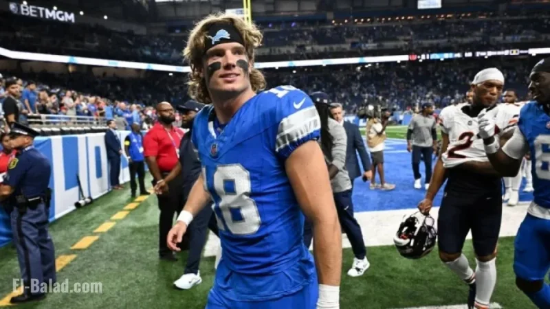 Detroit Lions Rule Out Four Players, List Isaac TeSlaa as Questionable