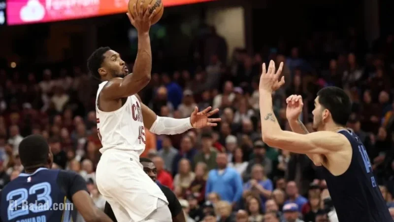 Donovan Mitchell Leads Cavs to 108-100 Victory Over Grizzlies