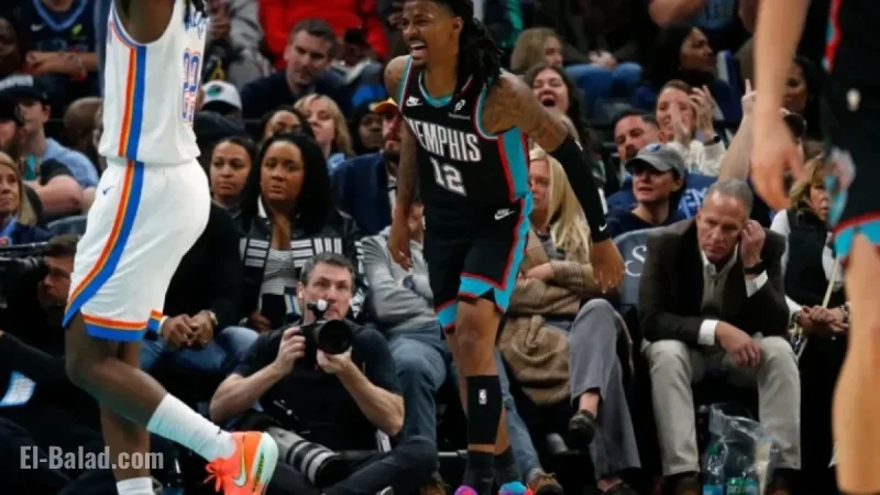 Ja Morant Exits Grizzlies Game Against Cavs Due to Calf Soreness