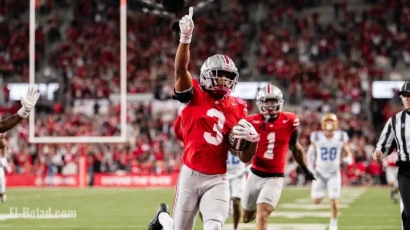 Lorenzo Styles Jr. Ends Ohio State’s 15-Year Kick Return Drought vs. UCLA