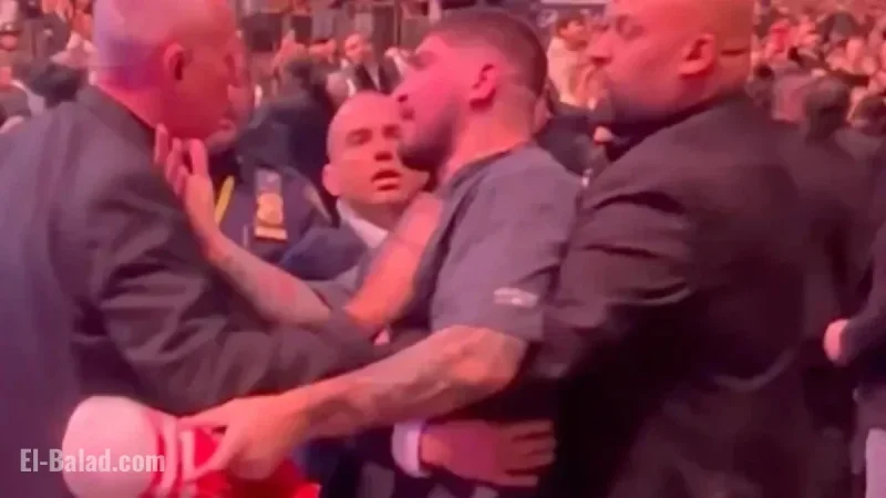 Massive Brawl Erupts at UFC 322 with Danis and Nurmagomedov Involved