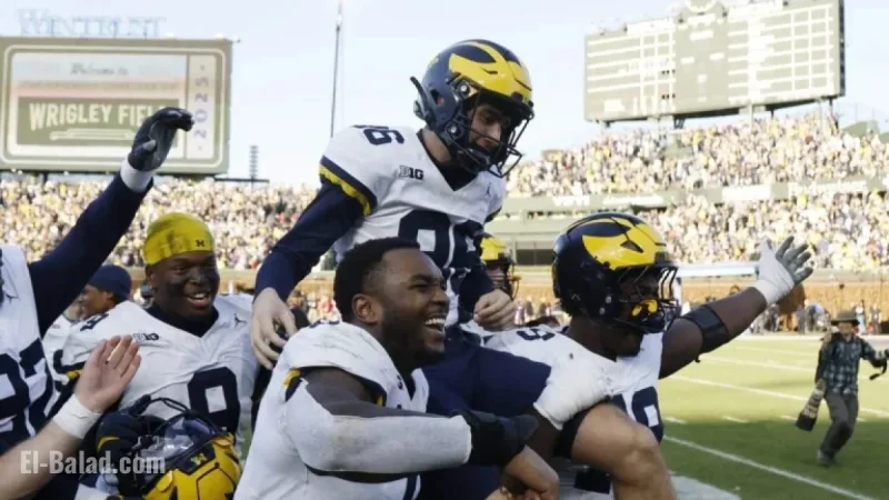Michigan Escapes Wrigley with Last-Second Kick, Overcomes 5 Turnovers