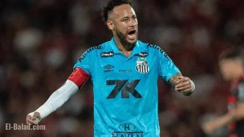 Neymar Starts for Santos Against Palmeiras; Flaco Benched