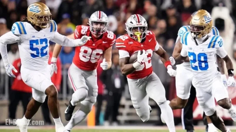 Ohio State Overwhelms UCLA 48-10, Extends 2025 Record to 10-0