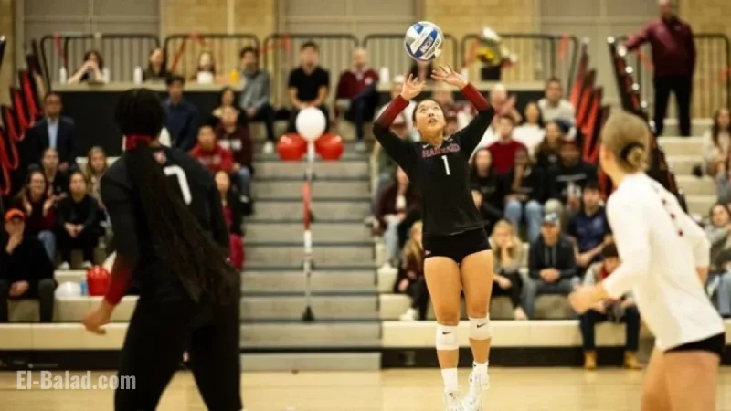 Princeton Sweeps Women’s Volleyball in Three-Set Victory