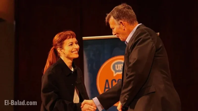 “Severance Star Britt Lower Fills UF Auditorium at Speaker Event”