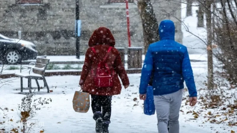 Snow Replaces Freezing Rain in Several Québec Areas