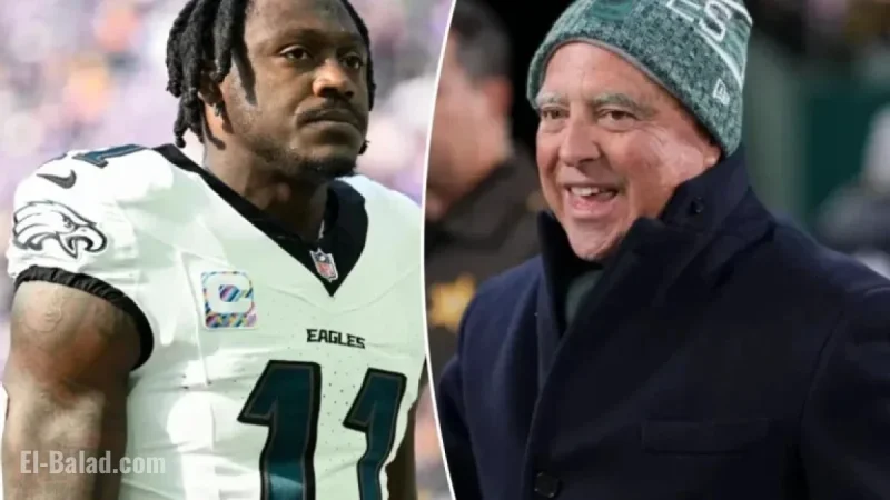 AJ Brown Reveals Conversation with Eagles Owner in On-Field Meeting