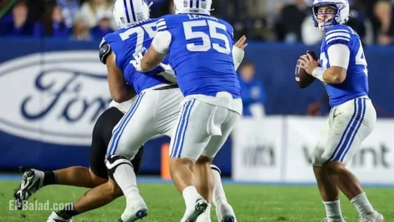 BYU Offensive Line Overpowers TCU’s Renowned Run Defense