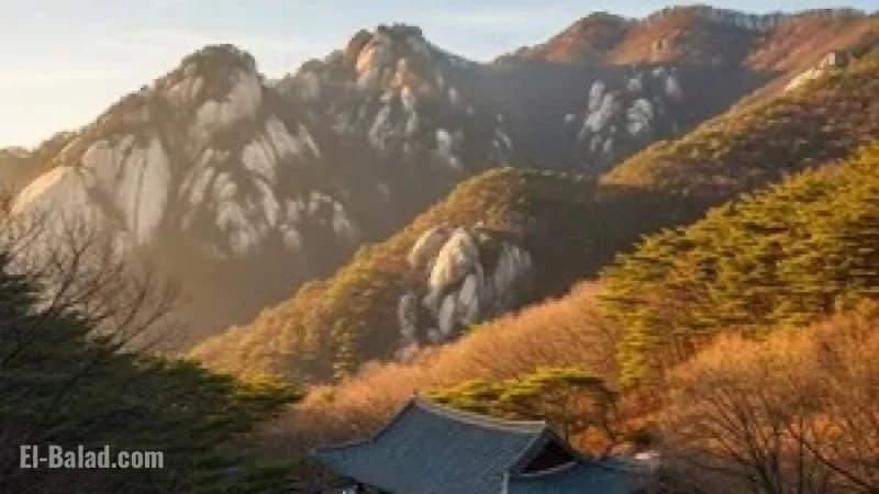 Clear and Cold Early Winter Weather Expected on Chiaksan Tomorrow