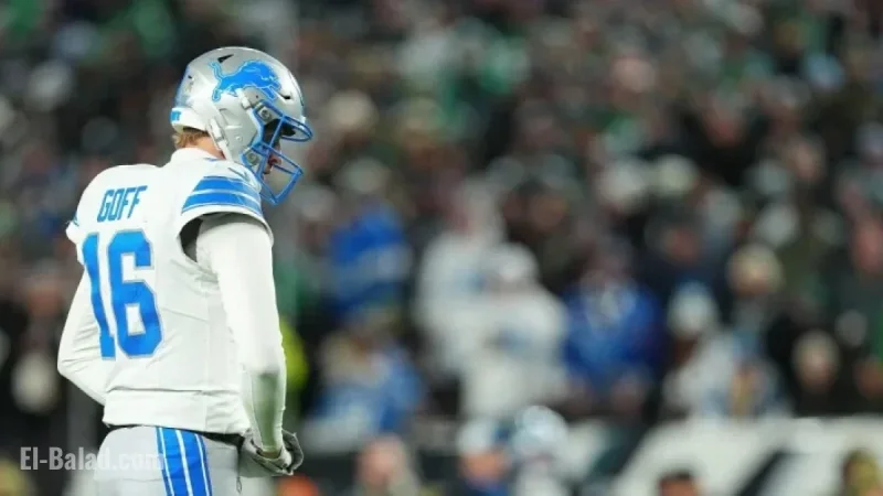 Detroit Lions Lose Playoff Spot in NFL Standings Update