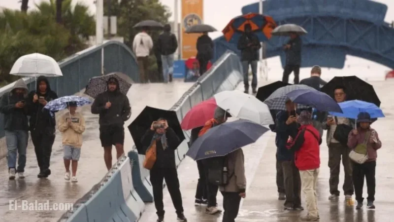 Intense Rain Prompts Continued Flood Advisory in L.A.