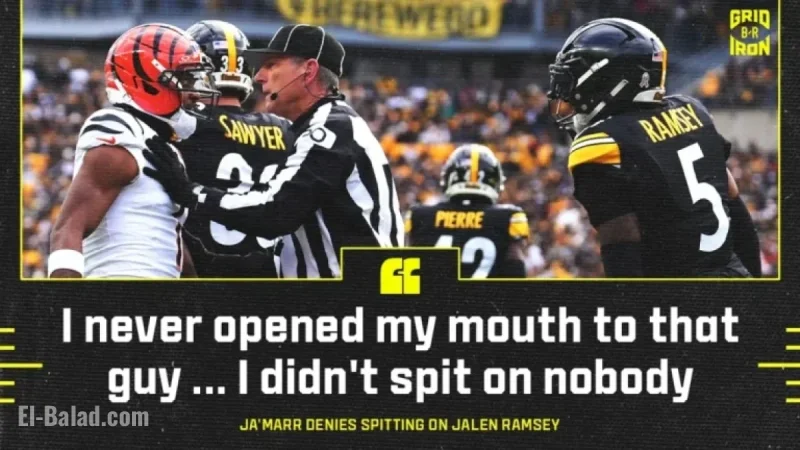 Jalen Ramsey Claims Ja’Marr Chase Spat on Him Before Ejection