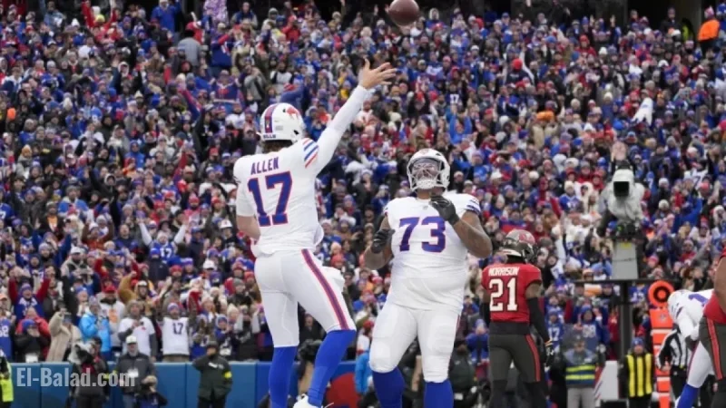 Josh Allen’s Six Touchdowns Propel Bills to 44-32 Win Over Bucs