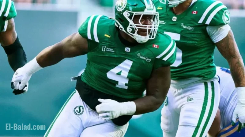 Micah Johnson Commits to Another CFL Season with Saskatchewan Roughriders