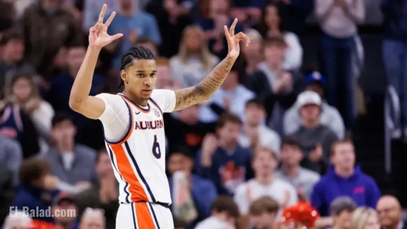 No. 22 Auburn Faces Top-Ranked Houston in Birmingham Showdown