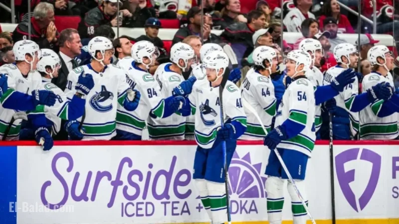 Pettersson Scores a Short-Handed Goal