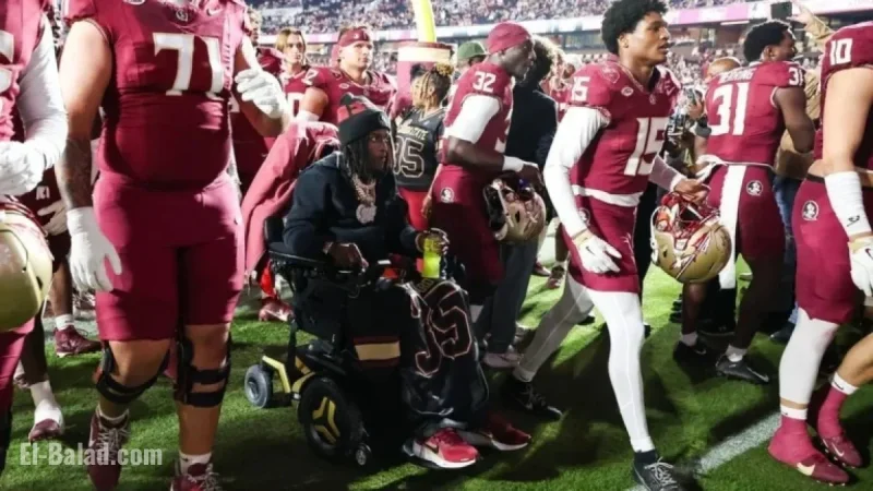 Pritchard Returns to Doak, Committed to Walking Again