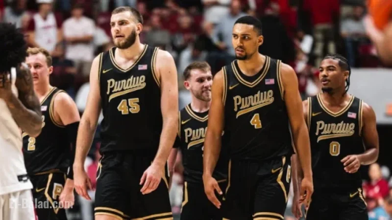 Purdue Faces Akron in Unique Home Game During 3-Week Road Span