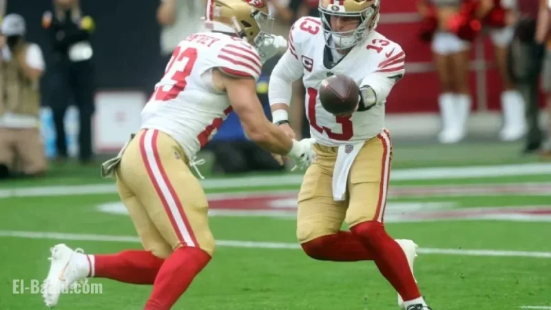 Purdy and McCaffrey Shine with Three Touchdowns Each