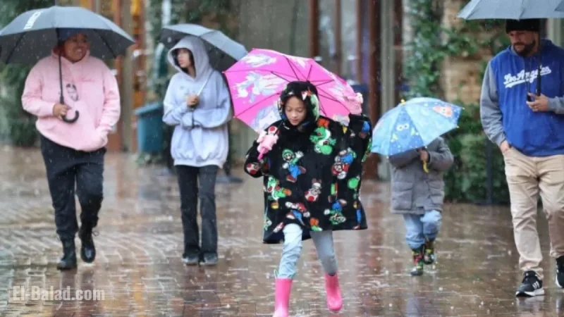 Record-Breaking November Rainfall Hits Downtown L.A., More Forecasted