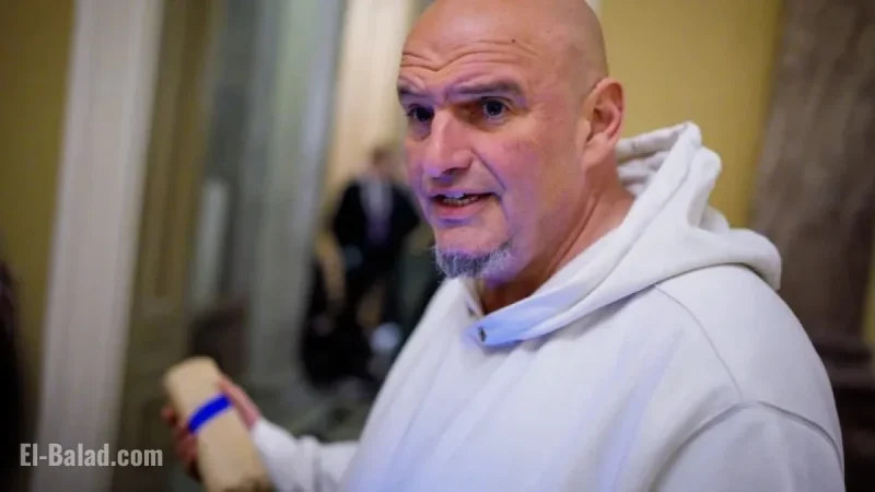 Sen. Fetterman Returns Home After Hospital Stay Following Fall