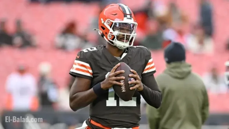 Shedeur Sanders Debuts for Browns in NFL After Dillon Gabriel Injury