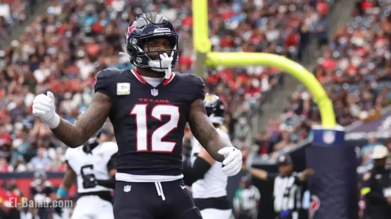 Texans’ Nico Collins Shares Mindset When Not Receiving Targets