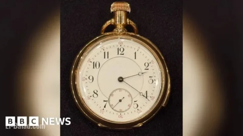 Titanic Passenger’s Pocket Watch to Fetch £1M at Auction