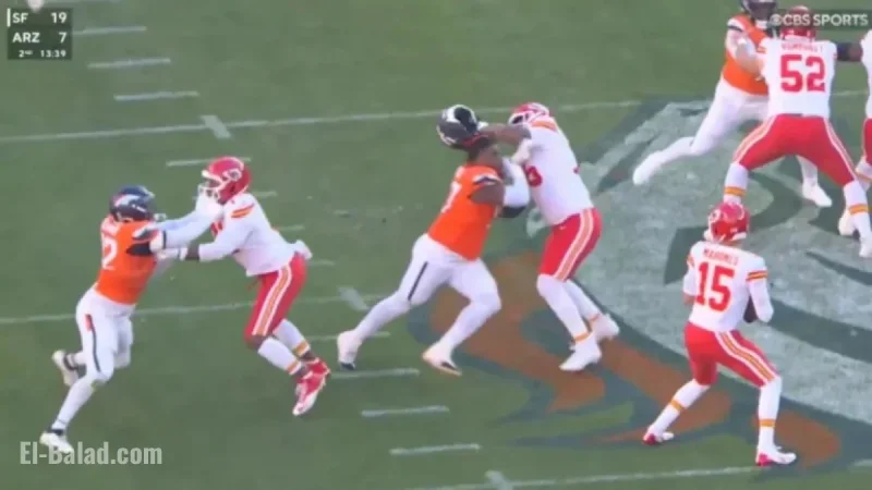 Tony Romo Humorously Describes Chiefs Lineman Removing Broncos Player’s Helmet