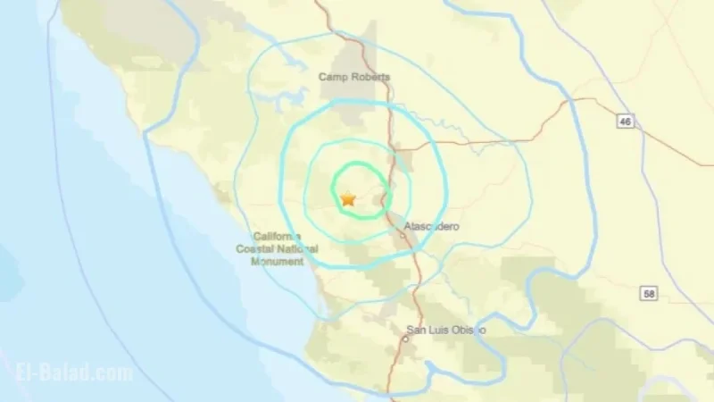 4.4 Magnitude Earthquake Strikes Central Coast