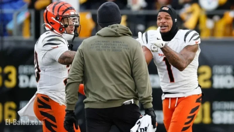 Bengals’ Chase Receives One-Game Suspension for Spitting on Steelers’ Ramsey