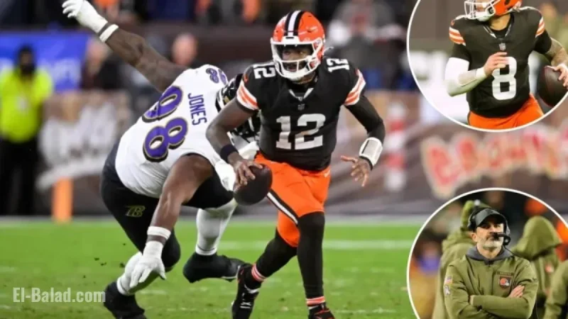 Browns Strategize for Shedeur Sanders, Dillon Gabriel Amid Concussion Doubts
