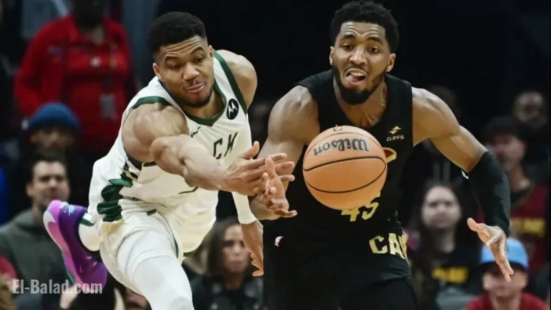 Bucks Face Cavaliers in Crucial Eastern Conference Showdown Monday Night