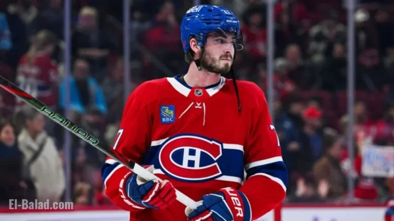 Canadiens’ Dach sidelined 4-6 weeks with fractured foot