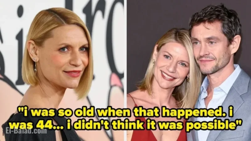 Claire Danes Shares Unexpected Pregnancy Experience at 44, Feels “Shame”