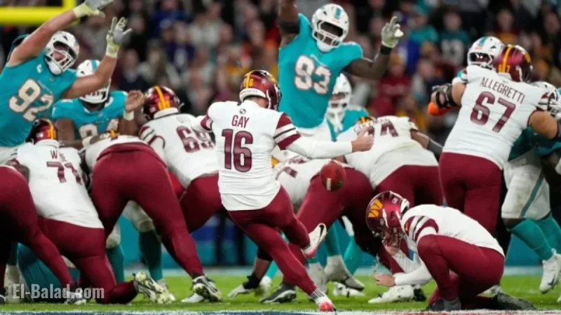 Commanders Release Gay Following Game-Losing Missed Kicks
