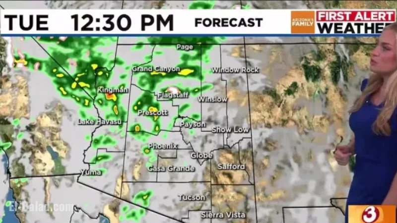 Cooler Temperatures and Rain Set to Arrive in Phoenix Area