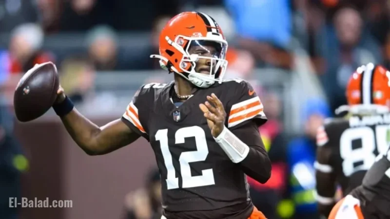Deion Sanders Emotional as Shedeur Joins Browns vs. Ravens Game