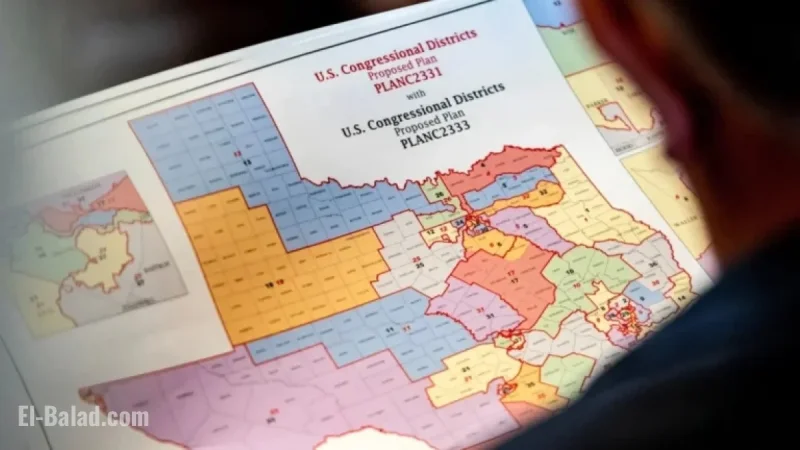 Federal Court Halts Texas 2026 Congressional District Map