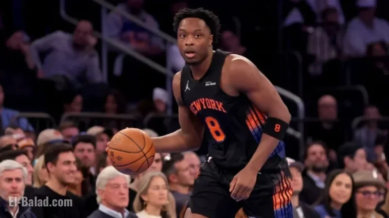 Knicks’ Anunoby Sidelined for Minimum Two Weeks: Sources