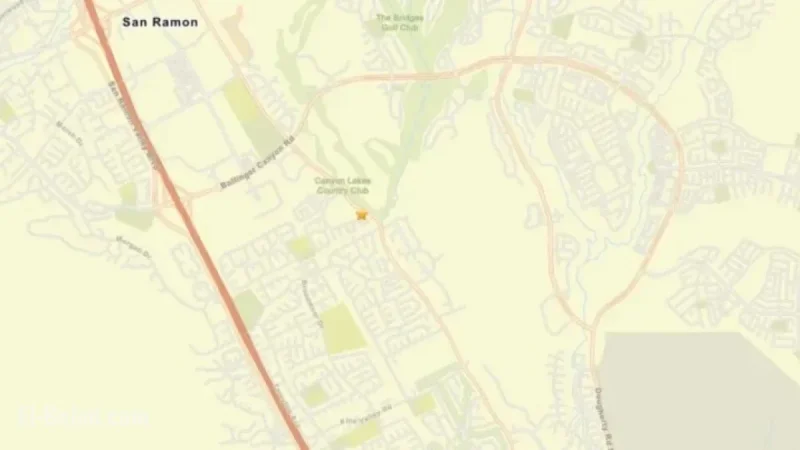Magnitude 3.3 Earthquake Strikes San Ramon