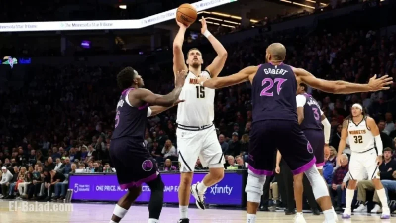 Nuggets-Wolves Game Faces Statistics System Crash