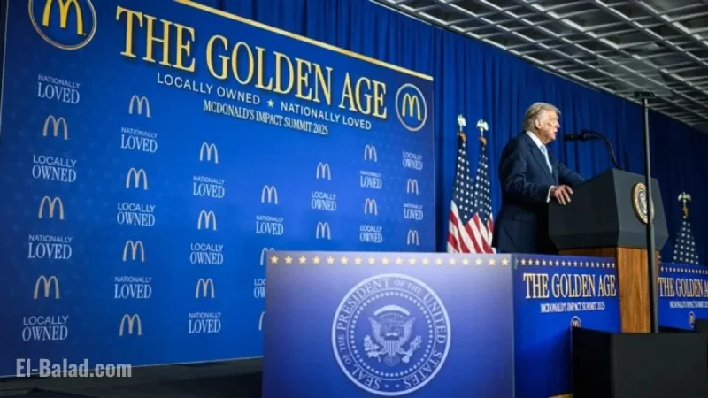 President Trump Addresses Economy in McDonald’s Speech – The White House