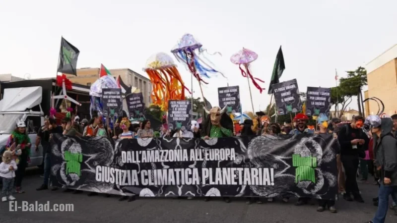 Thousands March for Ecological Transition Amid Climate Change Concerns