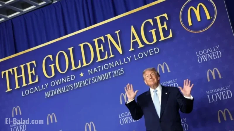 Trump Praises McDonald’s Value Meals to Highlight Affordability