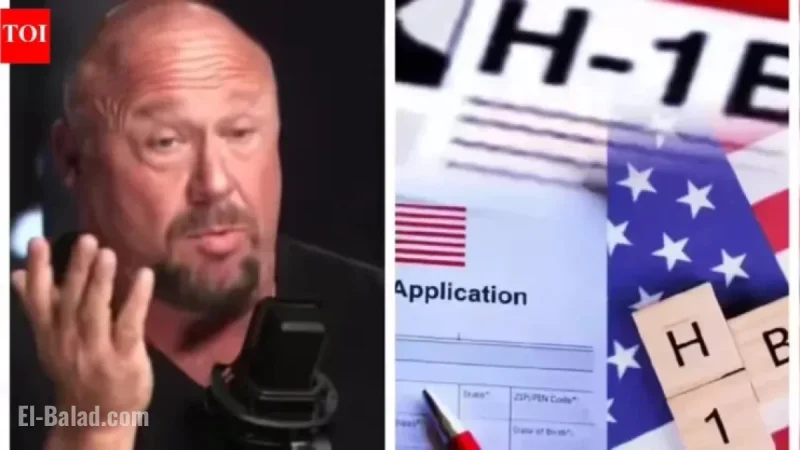 Alex Jones Claims H-1B Program Controlled by Mafia, Implicates Indian Monopolization
