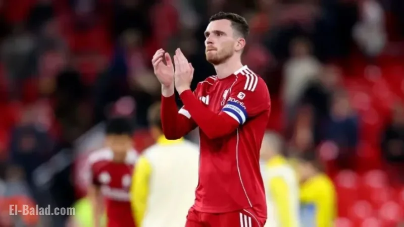 Andy Robertson Confident About Liverpool Future Despite Contract Uncertainty